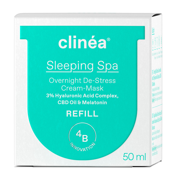 CLINEΑ - SLEEPING SPA Overnight De-Stress Cream-Mask (refill) - 50ml